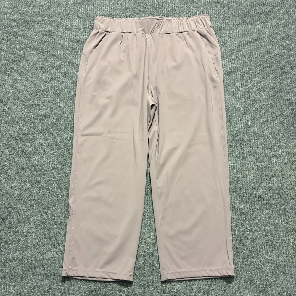 32 Degrees Cool Womens Capri Pants Small Purple Pull On‎ Elastic Waist High Rise